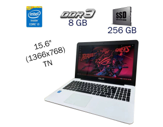 БУ Ноутбук Asus X555LJ / 15.6&quot; (1366x768) TN / Intel Core i3-5010U (2 (4) ядра по 2.1 GHz) / 8 GB DDR3 / 256 GB SSD / nVidia GeForce 920M, 2 GB DDR3, 64-bit / WebCam / Windows 10 PRO Lic из Европы