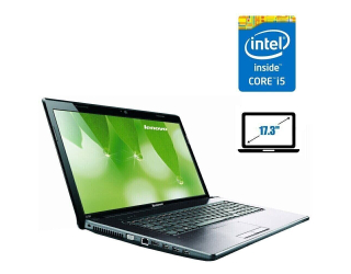 БУ Ноутбук Lenovo G780 / 17.3&quot; (1600x900) TN / Intel Core i7-2760QM (4 (8) ядра по 2.4 - 3.5 GHz) / 16 GB DDR3 / 256 GB SSD / Intel HD Graphics 3000 / WebCam из Европы