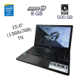 Ноутбук Acer Aspire E1-571 / 15.6" (1366x768) TN / Intel Core i3-4005U (2 (4) ядра по 1.7 GHz) / 8 GB DDR3 / 500 GB HDD / Intel HD Graphics 4400 / WebCam / Windows 10 PRO Lic - 1