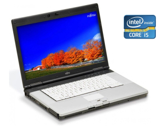 БУ Ноутбук Fujitsu LifeBook E780 / 15.6&quot; (1366x768) TN / Intel Core i5-520M (2 (4) ядра по 2.4 - 2.93 GHz) / 8 GB DDR3 / 128 GB SSD / Intel HD Graphics 4 Generations / WebCam / Windows 10 PRO Lic из Европы