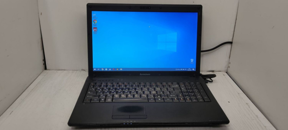 Ноутбук Б - клас Lenovo G565 / 15.6&quot; (1366x768) TN / AMD Athlon II P360 (2 ядра по 2.3-3.2 GHz) / 4 GB DDR3 / 120 GB SSD / AMD Radeon HD 4200 Graphics / WebCam - 2