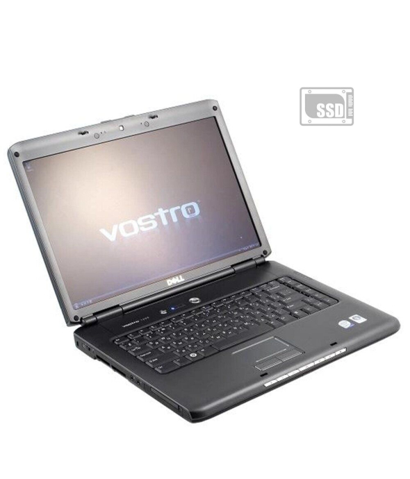 Ноутбук Dell Vostro 1500 / 15.4&quot; (1280x800) TN / Intel Core 2 Duo T5270 (2 ядра по 1.4 GHz) / 4 GB DDR2 / 128 GB SSD / Intel GMA X3100 Graphics / WebCam / АКБ не тримає - 1