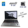 Ультрабук Fujitsu LifeBook E754 / 15.6" (1920x1080) IPS / Intel Core i5-4300M (2 (4) ядра по 2.6 - 3.3 GHz) / 8 GB DDR3 / 256 GB SSD / Intel HD Graphics 4600 / WebCam / Windwos 10 PRO Lic - 1