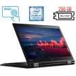 Ноутбук-трансформер Lenovo ThinkPad X1 Yoga (2nd Gen) / 14" (1920x1080) IPS Touch / Intel Core i5-7300U (2 (4) ядра по 2.6 - 3.5 GHz) / 16 GB DDR3 / 256 GB SSD M.2 / Intel HD Graphics 620 / WebCam / Fingerprint / USB 3.1 / HDMI - 1