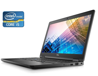 БУ Ноутбук Dell Latitude 5590 / 15.6&quot; (1366x768) TN / Intel Core i5-8250U (4 (8) ядра по 1.6-3.4 GHz) / 16 GB DDR4 / 512 GB SSD / Intel UHD Graphics 620 / WebCam / Win 11 из Европы