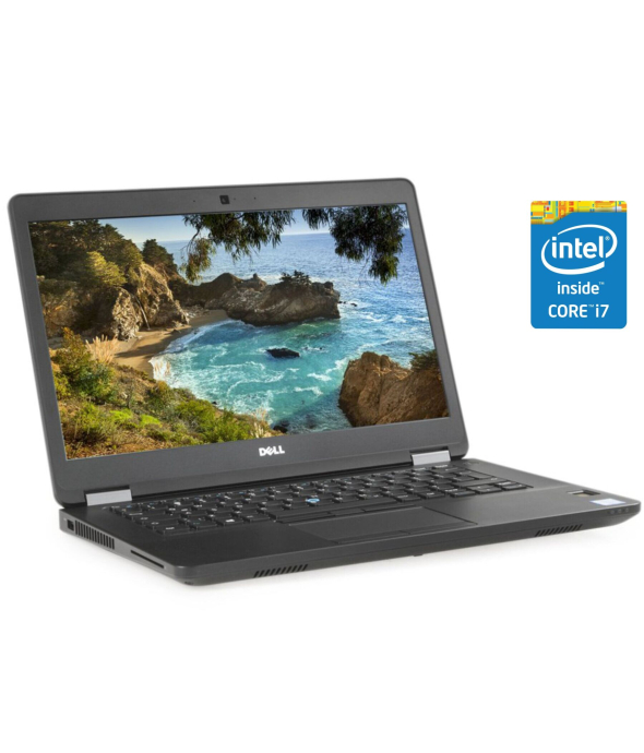 Ультрабук Dell Latitude E5470 / 14&quot; (1920x1080) IPS / Intel Core i7-6820HQ (4 (8) ядра по 2.7 - 3.6 GHz) / 16 GB DDR4 / 512 GB SSD / Intel HD Graphics 530 / WebCam / Win 10 Pro - 1