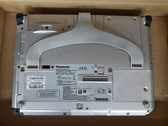 Захищений ноутбук-трансформер Б-клас Panasonic CF-C2 / 12.5&quot; (1366×768) IPS Touch / Intel Core i5 - 3427U (2 (4) ядра по 1.8-2.8 GHz) / 4 GB DDR3 / 120 GB SSD / Intel HD Graphics 4000 / 4g Modem / HDMI - 16