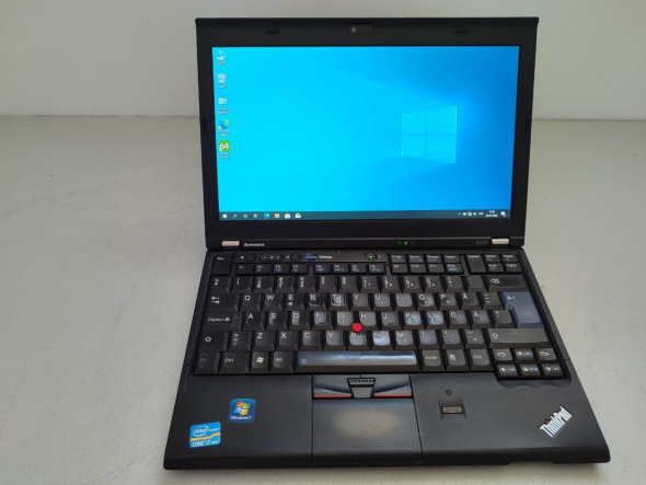 Нетбук Lenovo ThinkPad X220 / 12.5&quot; (1366x768) IPS / Intel Core i7-2640M (2 (4) ядра по 2.8 - 3.5 GHz) / 8 GB DDR3 / 120 GB SSD / Intel HD Graphics 3000 / WebCam / Fingerprint - 2