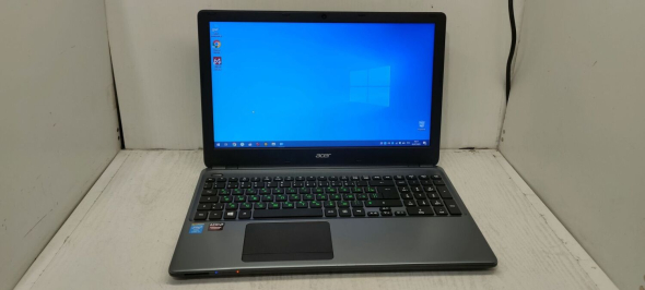 Игровой ноутбук Acer Aspire E1-572G / 15.6&quot; (1366x768) TN / Intel Core i7-4500U (2 (4) ядра по 1.8 - 3.0 GHz) / 8 GB DDR3 / 256 GB SSD / AMD Radeon R7 M265, 2 GB DDR3, 64-bit / WebCam - 2