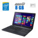 Игровой ноутбук Acer Aspire E1-572G / 15.6" (1366x768) TN / Intel Core i7-4500U (2 (4) ядра по 1.8 - 3.0 GHz) / 8 GB DDR3 / 256 GB SSD / AMD Radeon R7 M265, 2 GB DDR3, 64-bit / WebCam