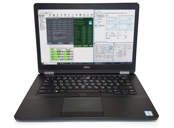 Ультрабук Dell Latitude E5470/ 14 &quot; (1920x1080) TN / Intel Core i5-6440HQ (4 ядра по 2.6 - 3.5 GHz) / 8 GB DDR4 / 256 GB SSD / Intel HD Graphics 530 / WebCam - 2