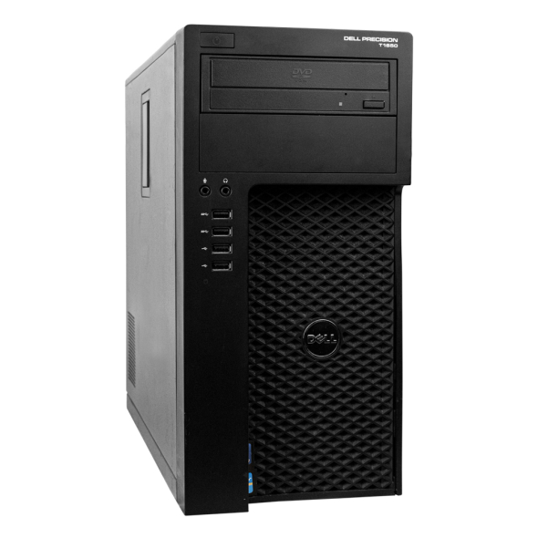 Системный блок Dell Precision T1650 Tower Intel Core i7-3770 8Gb RAM 480Gb SSD + новая GeForce GTX 1650 - 2