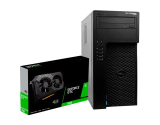 БУ Системный блок Dell Precision T1650 Tower Intel Core i7-3770 16Gb RAM 480Gb SSD + новая GeForce GTX 1650 из Европы