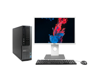 БУ Системный блок Dell OptiPlex 3020 SFF Intel Core i5-4590 16Gb RAM 240Gb SSD + Монитор 22&quot; Dell P2217WH 1680x1050 из Европы