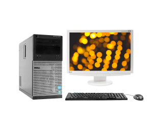 БУ Комплект Dell 3010 MT Tower Intel Core i3-2100 8Gb RAM 240Gb SSD + Монітор 24&quot; Eizo FlexScan S2411W FullHD S-PVA из Европы