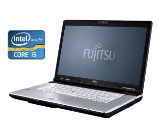 БУ Ноутбук Fujitsu LifeBook S751 / 14 &quot; (1366x768) TN / Intel Core i5-2520M (2 (4) ядра по 2.5 - 3.2 GHz) / 8 GB DDR3 / 128 GB SSD / Intel HD Graphics 3000 / WebCam / DVD-RW / Win 10 Pro из Европы