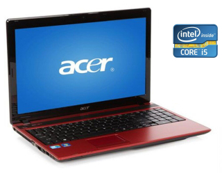 БУ Ноутбук Acer Aspire 5742Z / 15.6 &quot; (1366x768) TN / Intel Core i5-520M (2 (4) ядра по 2.4 - 2.93 GHz) / 8 GB DDR3 / 500 Gb HDD / Intel HD Graphics / WebCam / DVD-RW / Win 10 Pro из Европы