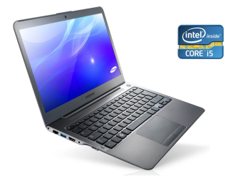 БУ Ультрабук Samsung 530U / 13.3 &quot; (1366x768) TN / Intel Core i5-3317U (2 (4) ядра по 1.7 - 2.6 GHz) / 8 GB DDR3 / 120 GB SSD / Intel HD Graphics 4000 / WebCam / Win 10 Pro из Европы