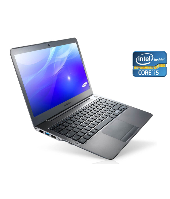 Ультрабук Samsung 530U / 13.3 &quot; (1366x768) TN / Intel Core i5-3317U (2 (4) ядра по 1.7 - 2.6 GHz) / 8 GB DDR3 / 120 GB SSD / Intel HD Graphics 4000 / WebCam / Win 10 Pro - 1