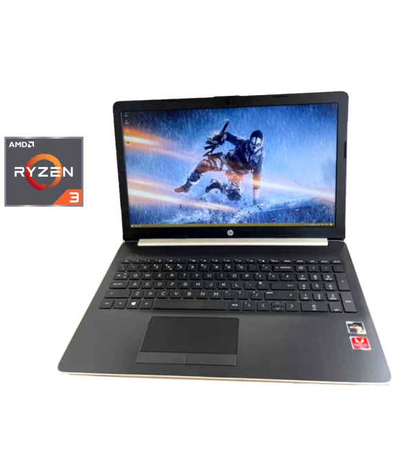 Ноутбук HP 15 - Db099na / 15.6 &quot; (1920x1080) IPS / AMD Ryzen 3 2200u (2 (4) ядра по 2.5 - 3.4 GHz) / 8 GB DDR4 / 256 GB SSD / AMD Radeon Vega 3 / WebCam / Win 10 Pro - 1
