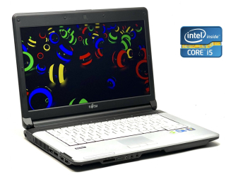 БУ Ноутбук Fujitsu LifeBook S710 / 14&quot; (1366x768) TN / Intel Core i5-520M (2 (4) ядра по 2.4 - 2.93 GHz) / 8 GB DDR3 / 128 GB SSD / Intel HD Graphics / WebCam / Win 10 Pro из Европы