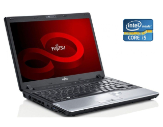 БУ Нетбук Fujitsu LifeBook P702 / 12.1 &quot; (1280x800) TN / Intel Core i5-3230M (2 (4) ядра по 2.6 - 3.2 GHz) / 8 GB DDR3 / 500 Gb HDD / Intel HD Graphics 4000 / WebCam / Win 10 из Европы