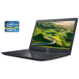 Игровой ноутбук Acer Aspire E5-774G-59BD / 17.3" (1920x1080) IPS / Intel Core i5-7200U (2 (4) ядра по 2.5 - 3.1 GHz) / 12 GB DDR4 / 128 GB SSD + 1000 GB HDD / nVidia GeForce GTX 950M, 2 GB GDDR5, 128-bit / WebCam / DVD-RW / Win 10 - 1