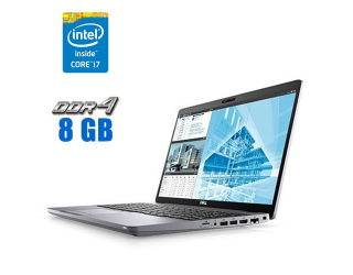 БУ Ноутбук Dell Precision 3551 / 15.6&quot; (1366x768) TN / Intel Core i7-10750H (6 (12) ядра по 2.6 - 5.0 GHz) / 8 GB DDR4 / 240 GB SSD / Intel UHD Graphics / WebCam из Европы