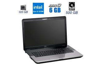 БУ Ноутбук Б-клас Medion Akoya E7218 / 17.3&quot; (1600x900) TN / Intel Core i3-2310M (2 (4) ядра по 2.1 GHz) / 6 GB DDR3 / 120 GB SSD + 500 Gb HDD / Intel HD Graphics / WebCam / USB 3.0 из Европы