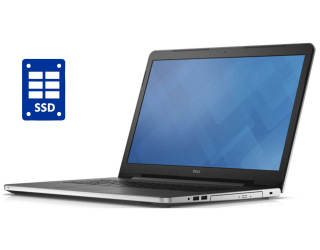 БУ Ноутбук Dell Inspiron 5758 / 17.3&quot; (1600x900) TN / Intel Core i3-5005U (2 (4) ядра по 2.0 GHz) / 8 GB DDR3 / 128 GB SSD / Intel HD Graphics 5500 / WebCam / DVD-ROM / Win 10 Pro из Европы