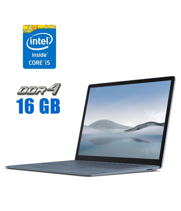 Новий ультрабук Microsoft Surface 4 / 13.5 &quot; (2256x1504) IPS Touch / Intel Core i5-1145g7 (4 (8) ядра по 2.6 - 4.4 GHz) / 16 GB DDR4 / 512 GB SSD M. 2 / Intel Iris XE Graphics / WebCam - 1