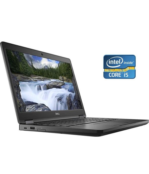 Ноутбук Dell Latitude 5580 / 15.6&quot; (1920x1080) TN / Intel Core i5-7300U (2 (4) ядра по 2.6 - 3.5 GHz) / 8 GB DDR4 / 128 GB SSD / Intel HD Graphics 620 / WebCam - 1
