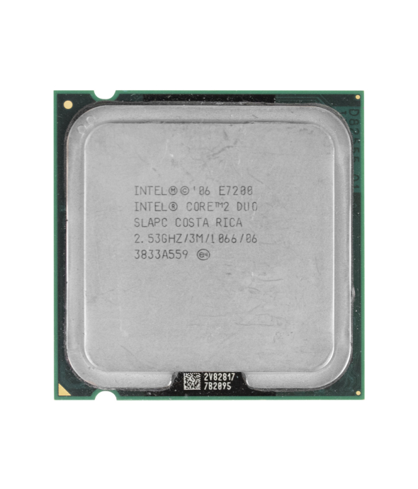 Процесор Intel® Core ™ 2 Duo E7200 (3 МБ кеш-пам'яті, тактова частота 2,53 ГГц, частота системної шини 1066 Мгц) - 1