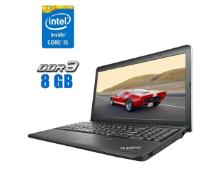БУ Ноутбук Lenovo ThinkPad E531 / 15.6&quot; (1366x768) TN / Intel Core i5-3230M (2 (4) ядра по 2.6 - 3.2 GHz) / 8 GB DDR3 / 250 GB SSD / Intel HD Graphics 4000 / WebCam из Европы