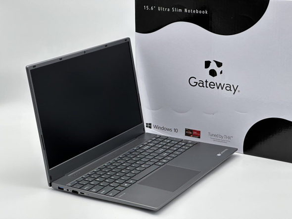 Новий ультрабук Gateway GWTN156-12 - 11BK / 15.6&quot; (1920x1080) IPS / AMD Ryzen 3 3250U (2 (4) ядра по 2.6-3.5 GHz) / 4 GB DDR4 / 128 GB SSD M. 2 / AMD Radeon RX Vega 3 Graphics / WebCam / HDMI - 3