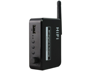 БУ Цифро-аналоговий аудіо перетворювач HiFi BLS-B35 Bluetooth 5.1/USB/AUX/RCA/Toslink из Европы