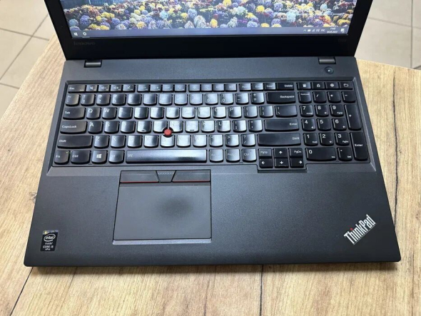 Ноутбук Lenovo ThinkPad T550 / 15.6&quot; (1920x1080) TN / Intel Core i5-5300U (2 (4) ядра по 2.3 - 2.9 GHz) / 8 GB DDR3 / 500 GB HDD / Intel HD Graphics 5500 / WebCam - 3
