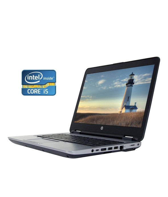 Ноутбук HP ProBook 650 G2 / 15.6&quot; (1920x1080) IPS / Intel Core i5-6300U (2 (4) ядра по 2.4 - 3.0 GHz) / 8 GB DDR4 / 256 GB SSD / Intel HD Graphics 520 / WebCam - 1