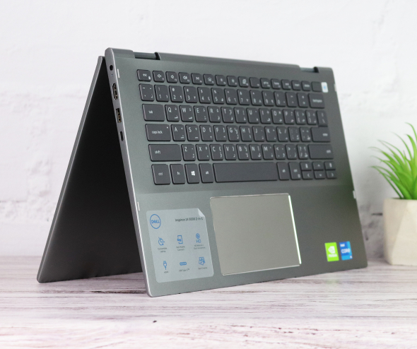 Сенсорный ноутбук-трансформер 14" Dell Inspiron 5406 2in1 Intel Core i5-1135G7 8Gb RAM 512Gb SSD NVMe FullHD IPS + Nvidia GeForce MX330 2Gb - 4