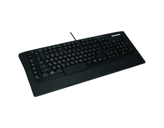 БУ Игровая клавиатура SteelSeries APEX RAW с белой подсветкой и макроклавишами (64133) из Европы