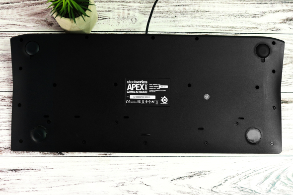 Игровая клавиатура SteelSeries APEX RAW с белой подсветкой и макроклавишами (64133) - 3