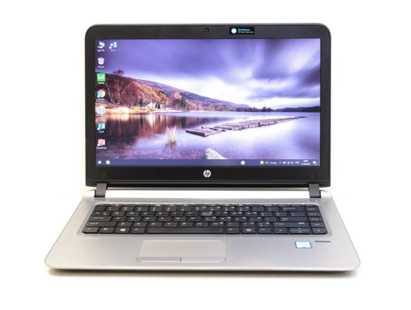 Ультрабук Б-класс HP ProBook 440 G3 / 14&quot; (1366x768) TN / Intel Core i5-6200U (2 (4) ядра по 2.3 - 2.8 GHz) / 4 GB DDR4 / 128 GB SSD / Intel UHD Graphics 520 / WebCam / VGA - 2