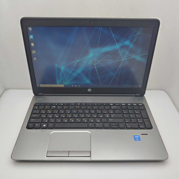 Ноутбук Б-класс HP ProBook 650 G1 / 15.6&quot; (1920x1080) TN / Intel Core i5-4310M (2 (4) ядра по 2.7 - 3.4 GHz) / 4 GB DDR3 / 500 GB HDD / Intel HD Graphics 4600 /DVD-ROM / WebCam / Win 10 Pro - 2