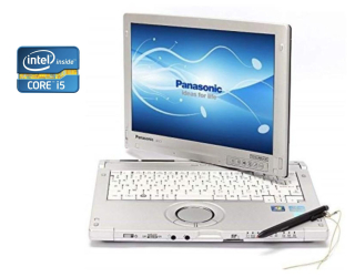 БУ Защищенный нетбук-трансформер Panasonic Toughbook CF-C1 / 12.1&quot; (1280x800) TN Touch / Intel Core i5-2520М (2 (4) ядра по 2.5 - 3.2 GHz) / 12 GB DDR3 / 480 GB SSD / Intel HD Graphics 3000 / Win 10 Pro из Европы