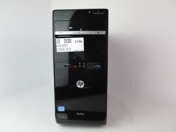HP PAVILION P6 CORE I3 2130 3.4GHz HDD 500GB - 2