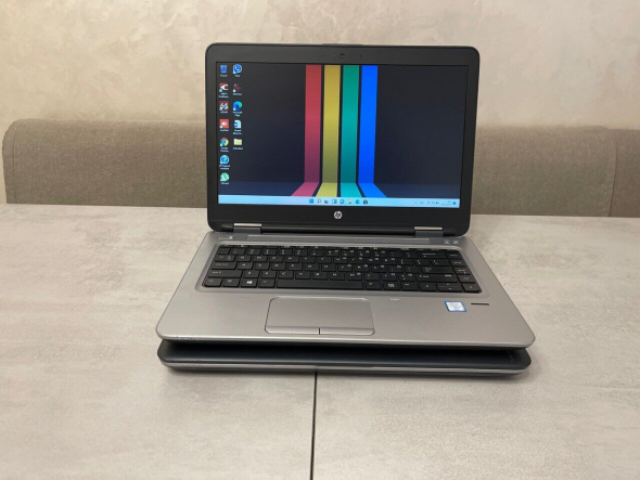 Ноутбук HP ProBook 640 G2 / 14&quot; (1366x768) TN / Intel Core i5-6300U (2 (4) ядра по 2.4 - 3.0 GHz) / 8 GB DDR4 / 256 GB SSD / Intel HD Graphics 520 / WebCam - 2