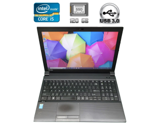 БУ Ноутбук Toshiba Tecra A50-A / 15.6&quot; (1366x768) TN / Intel Core i5-4200M (2 (4) ядра по 2.5 - 3.1 GHz) / 8 GB DDR3 / 120 GB SSD / Intel HD Graphics 4600 / WebCam / DVD-RW / USB 3.0 / HDMI из Европы