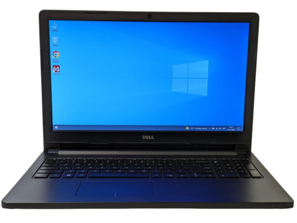 Ноутбук Б-класс Dell Latitude 3570 / 15.6&quot; (1366x768) TN / Intel Core i3-6100U (2 (4) ядра по 2.3 GHz) / 4 GB DDR3 / 500 GB HDD / Intel HD Graphics 520 / WebCam / HDMI - 2