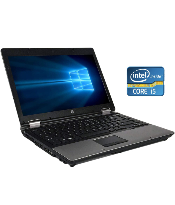 Ноутбук A-класс HP ProBook 6440b / 14&quot; (1366x768) TN / Intel Core i5-450M (2 (4) ядра по 2.4 - 2.66 GHz) / 4 GB DDR3 / 120 GB SSD / Intel HD Graphics 1500 / DVD-RW - 1