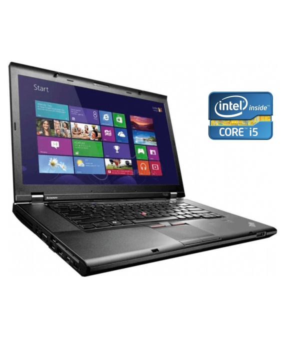 Ноутбук А-класс Lenovo ThinkPad T530 / 15.6&quot; (1600x900) TN / Intel Core i5-3320M (2 (4) ядра по 2.6 - 3.3 GHz) / 4 GB DDR3 / 500 GB HDD / Intel HD Graphics 4000 / WebCam / DVD-RW - 1